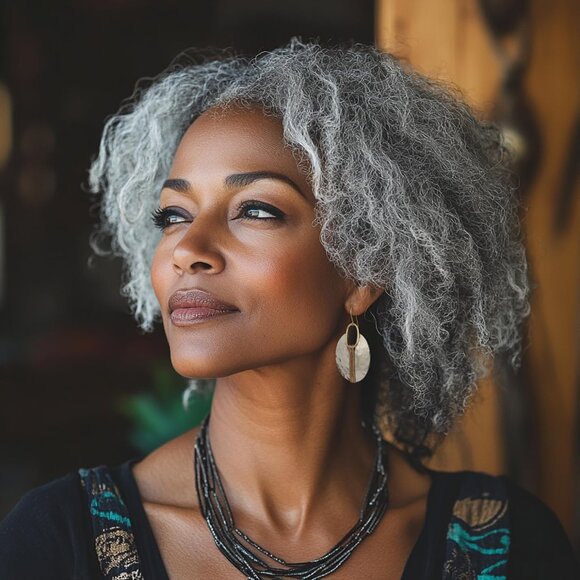 Boho Earrings for Women Gold Silver Copper Dangle Oval or Round Ethnic Trendy We - Picture 5 of 8